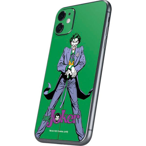 DC Comics The Joker Classic Art Pose iPhone 11 Skin